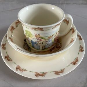 Royal Doulton Beatrix Potter Bone China Children’s Dining Set
